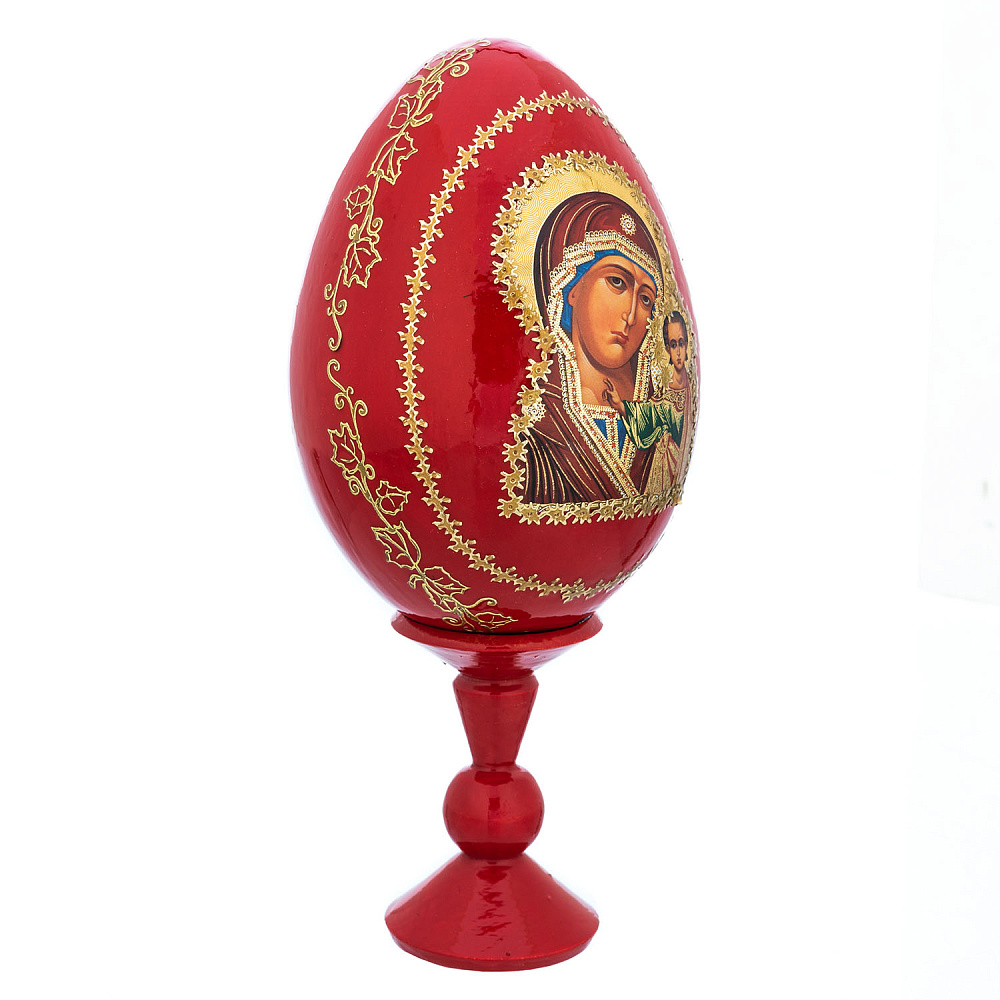 Пасхальное яйцо на подставке «Божья Матерь» - интернет магазин Русь Велика я фото 2