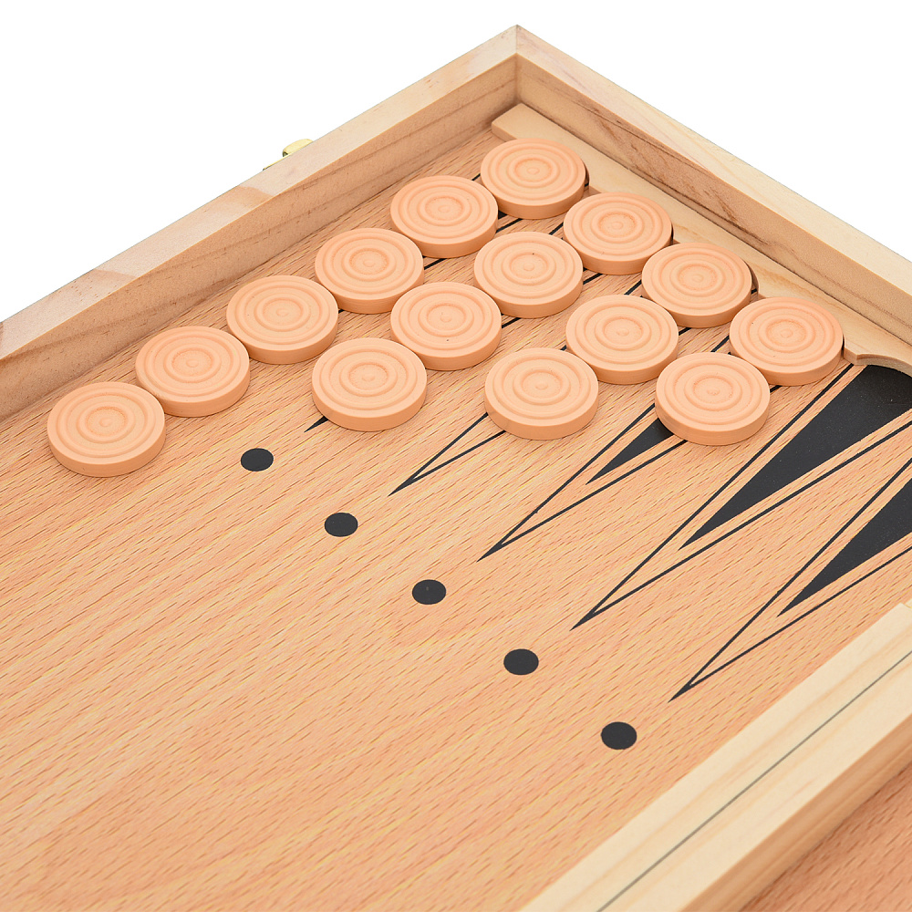 Шахматы-нарды-шашки деревянные «Фаби» 50х25 см - интернет магазин Русь Велика я фото 12