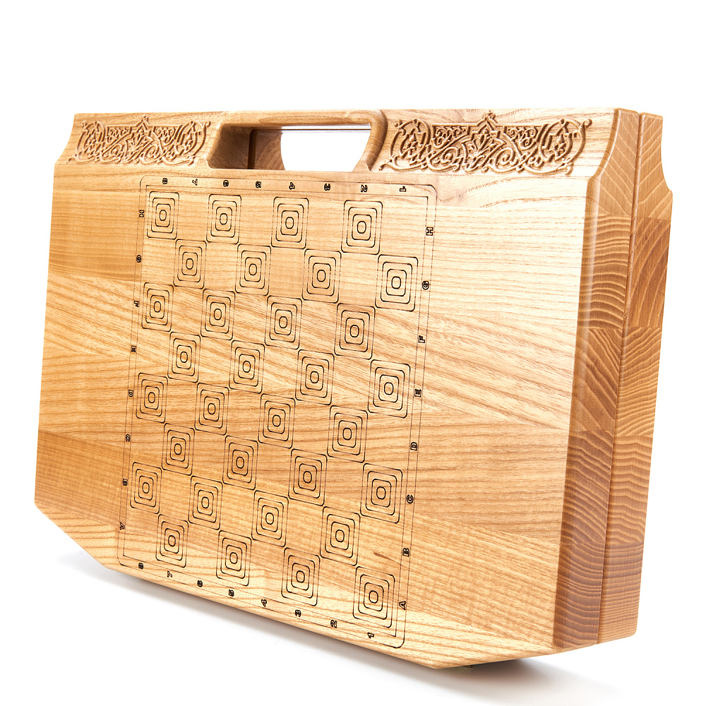 Русское лото в резном чемодане из ясеня «Арабеска 1» - интернет магазин Русь Велика я фото 5