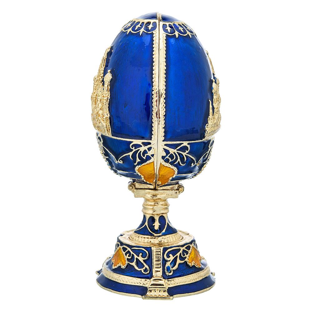 Пасхальное яйцо «Храм Василия Блаженного». Традиции Фаберже - интернет магазин Русь Велика я фото 2