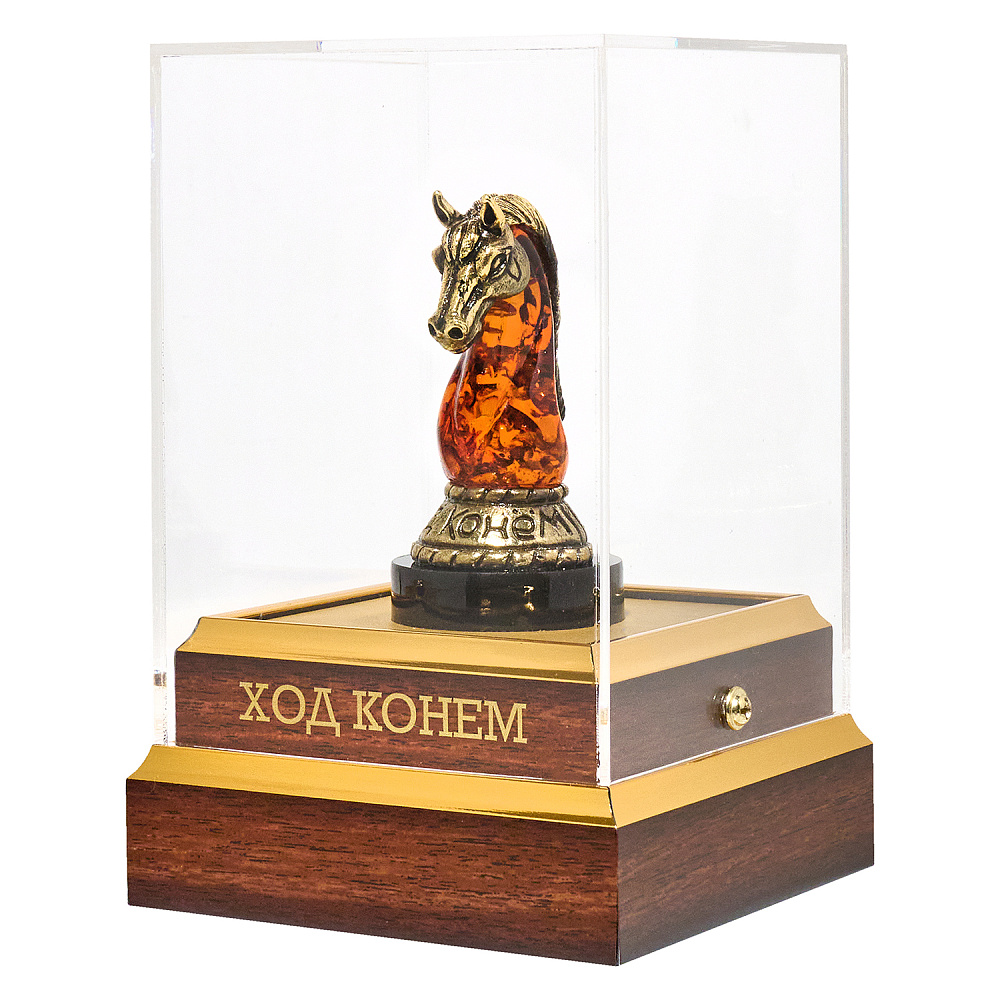 Лошадь Символ 2026 года. Статуэтка «Ход конем» - интернет магазин Русь Велика я 