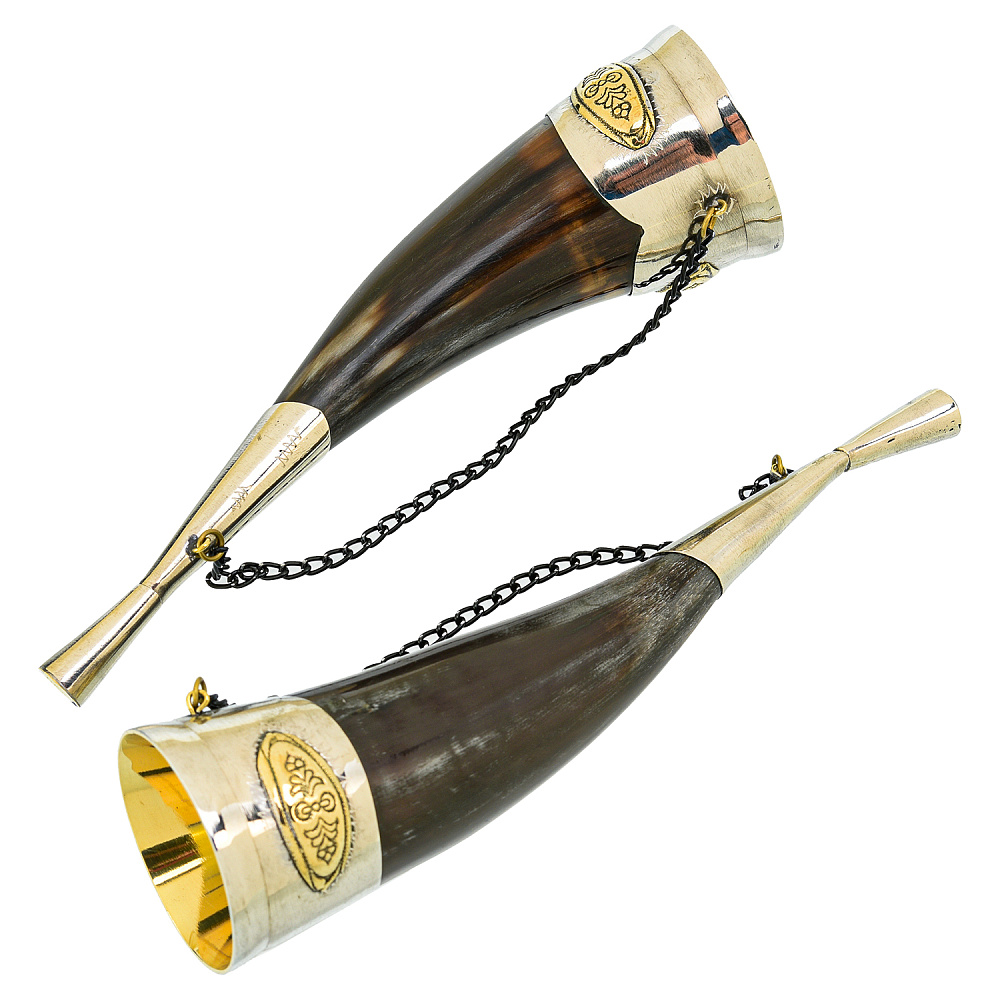 Подарочный набор с кинжалом и рожками для вина - интернет магазин Русь Велика я фото 7