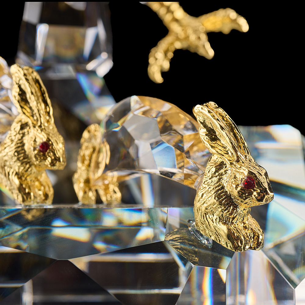 Скульптура из хрусталя «Сокол» - интернет магазин Русь Велика я фото 7