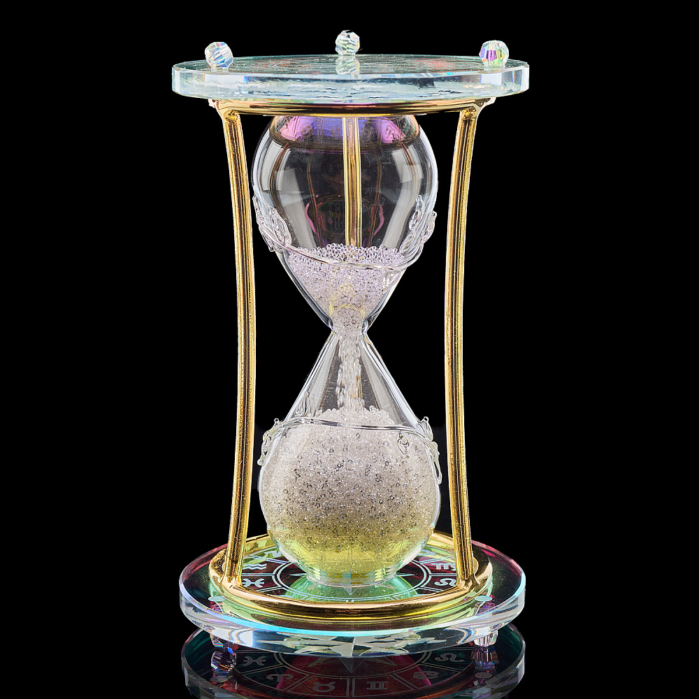 Хрустальные песочные часы малые Asfour Crystal - интернет магазин Русь Велика я 