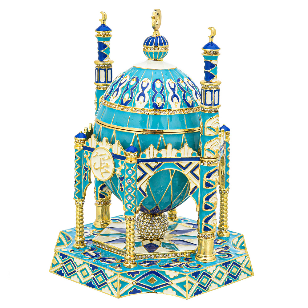 Шкатулка «Мусульманская». Традиции Фаберже - интернет магазин Русь Велика я фото 1