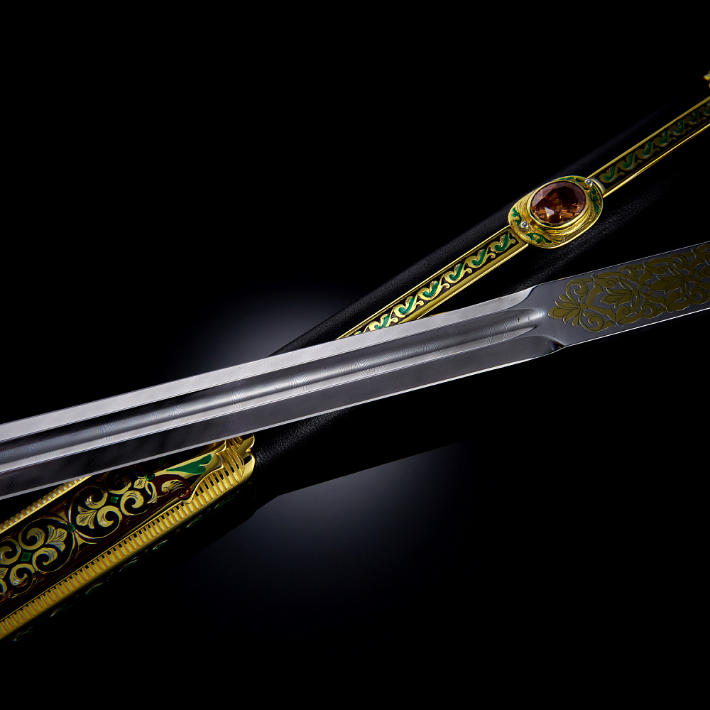 Кортик сувенирный «Царская охота». Златоуст - интернет магазин Русь Велика я фото 7