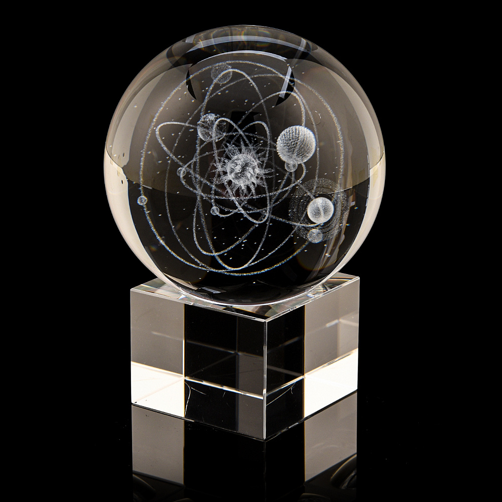 Лазерная графика. Шар «Солнечная система» - интернет магазин Русь Велика я фото 1