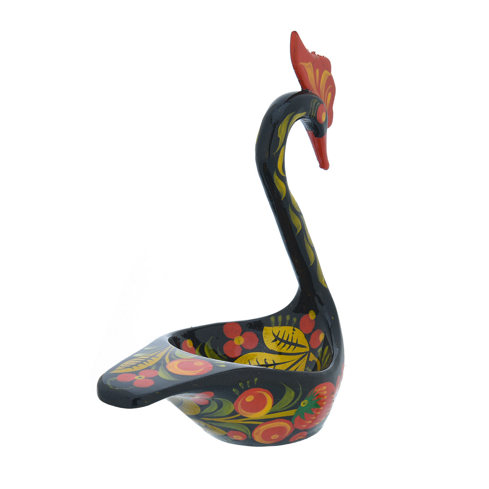 Братина «Лебедь». Хохлома - интернет магазин Русь Велика я фото 2