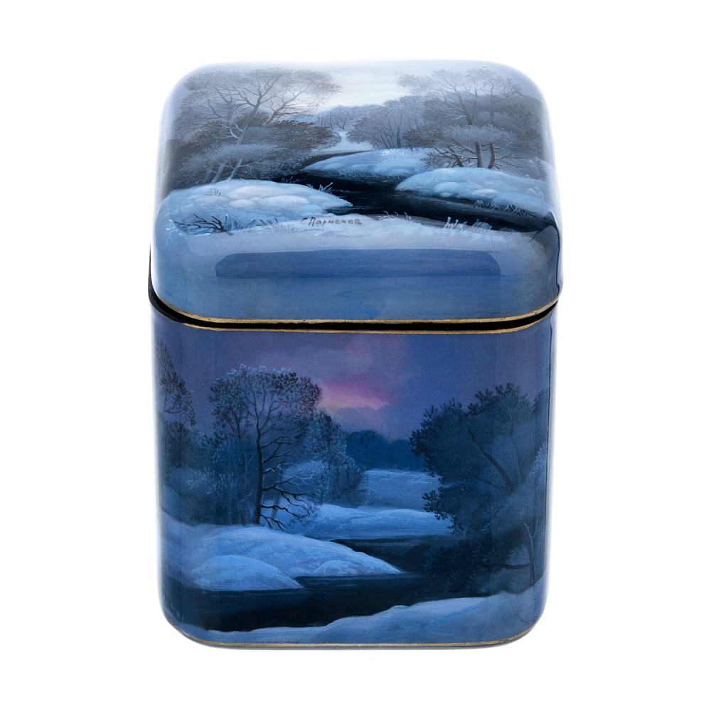 Шкатулка-ларец с художественной росписью «Весна» - интернет магазин Русь Велика я фото 2