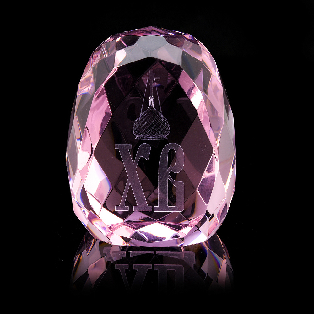 Лазерная графика. Статуэтка-яйцо «ХВ» - интернет магазин Русь Велика я фото 1