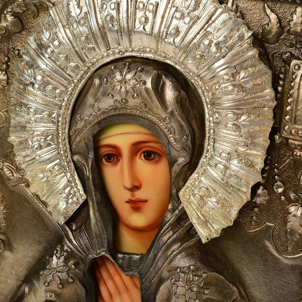 Икона «Божья Матерь Семистрельная» 27 х 32 см - интернет магазин Русь Велика я фото 3