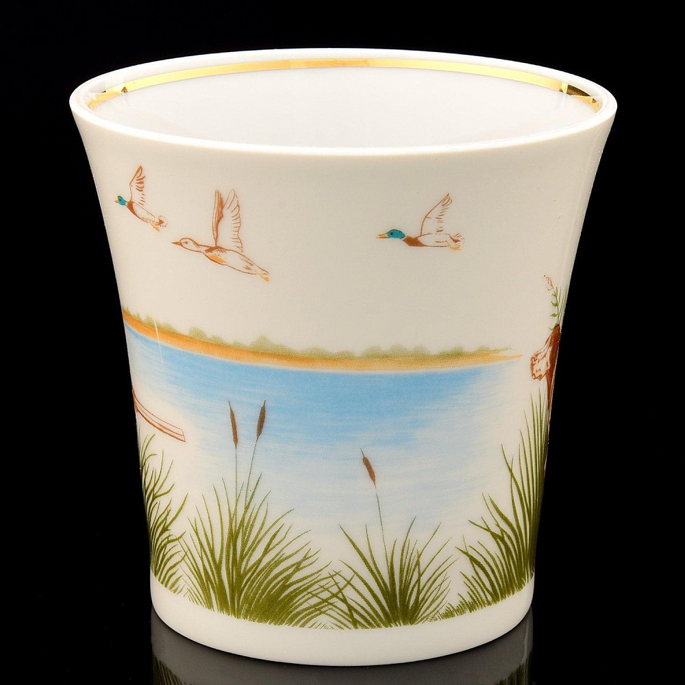 Чайная пара «Утки пролетели» форма «Ленинградский» ИФЗ - интернет магазин Русь Велика я фото 3