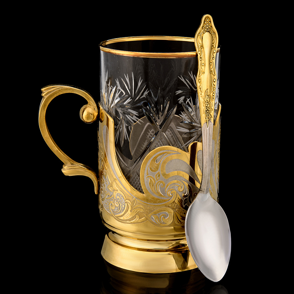 Подстаканник «Узор». Златоуст - интернет магазин Русь Велика я фото 3