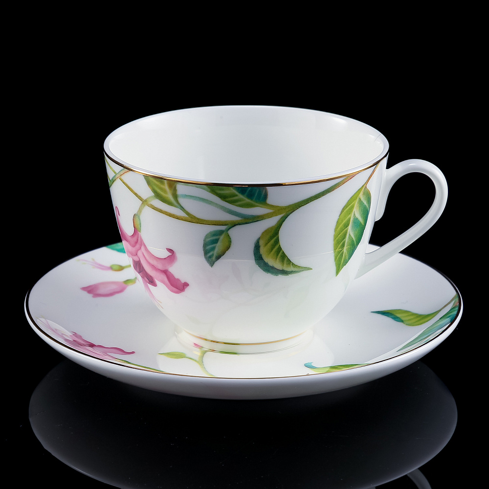 Чайная пара 250 мл «Сад мечты». Форма «Весенняя-2». ИФЗ - интернет магазин Русь Велика я фото 1