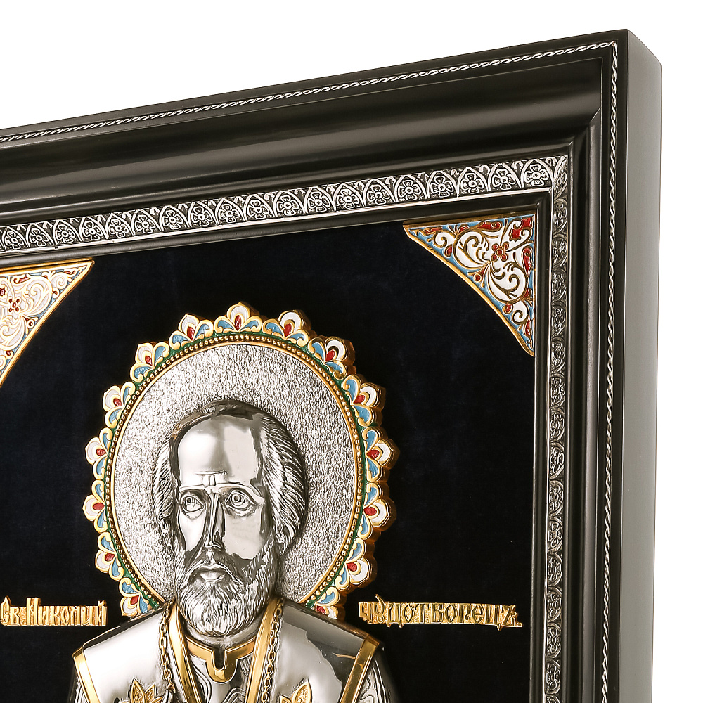 Икона «Николай Чудотворец» 41х34 см - интернет магазин Русь Велика я фото 3