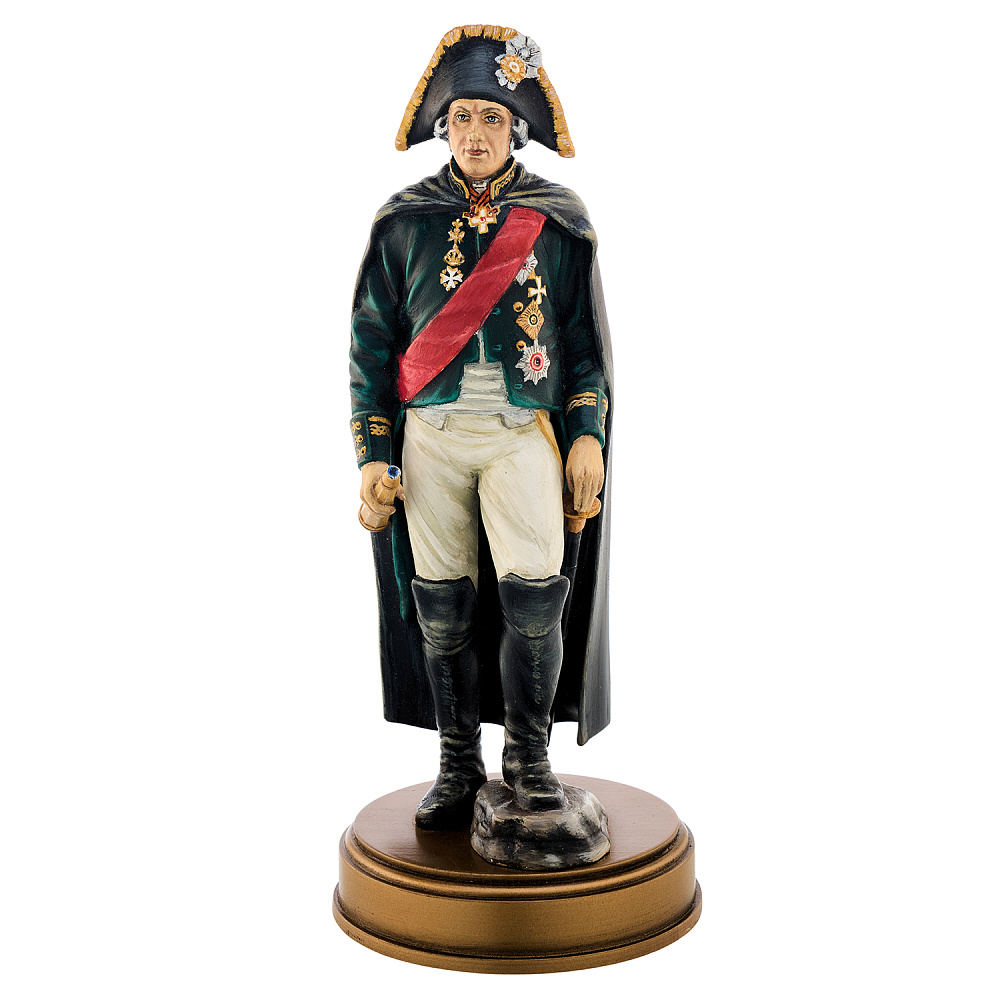 Деревянная резная скульптура «Ушаков» - интернет магазин Русь Велика я 