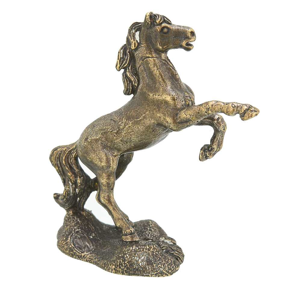 Бронзовая статуэтка «Лошадь. Вздыбленный конь» - интернет магазин Русь Велика я фото 1