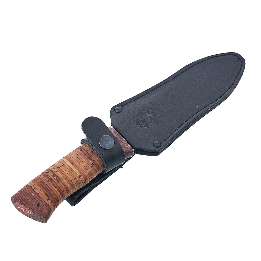 Нож сувенирный с рукоятью из бересты «Урал». Златоуст - интернет магазин Русь Велика я фото 5