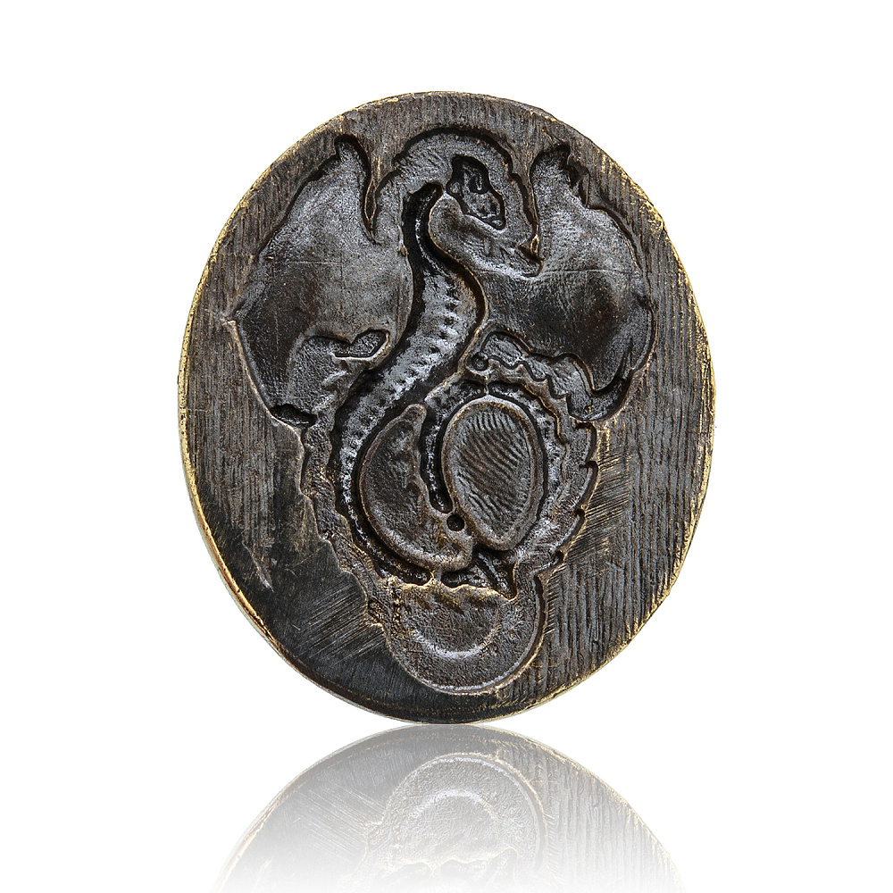 Сувенирная монета «Золотой дракон» - интернет магазин Русь Велика я фото 1