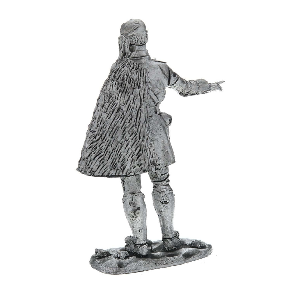 Оловянная миниатюра «Греческий офицер в бурке» - интернет магазин Русь Велика я фото 1