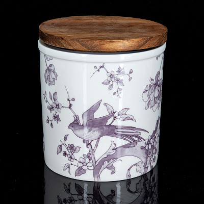 Банка с крышкой «Monplaisir Violet». Форма Стандартная. ИФЗ