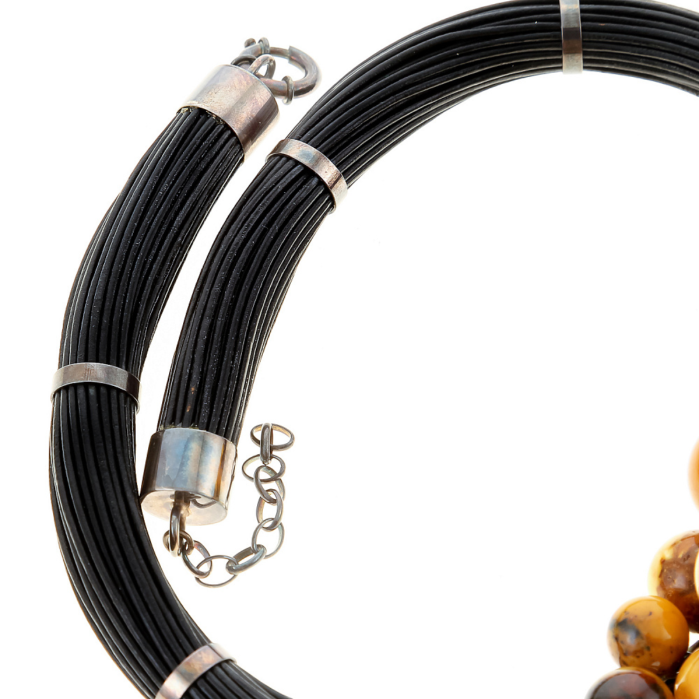 Колье из янтаря «Шары» - интернет магазин Русь Велика я фото 3