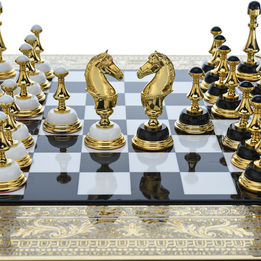 Шахматный ларец «Баталия» 53х53 см. Златоуст - интернет магазин Русь Велика я фото 6