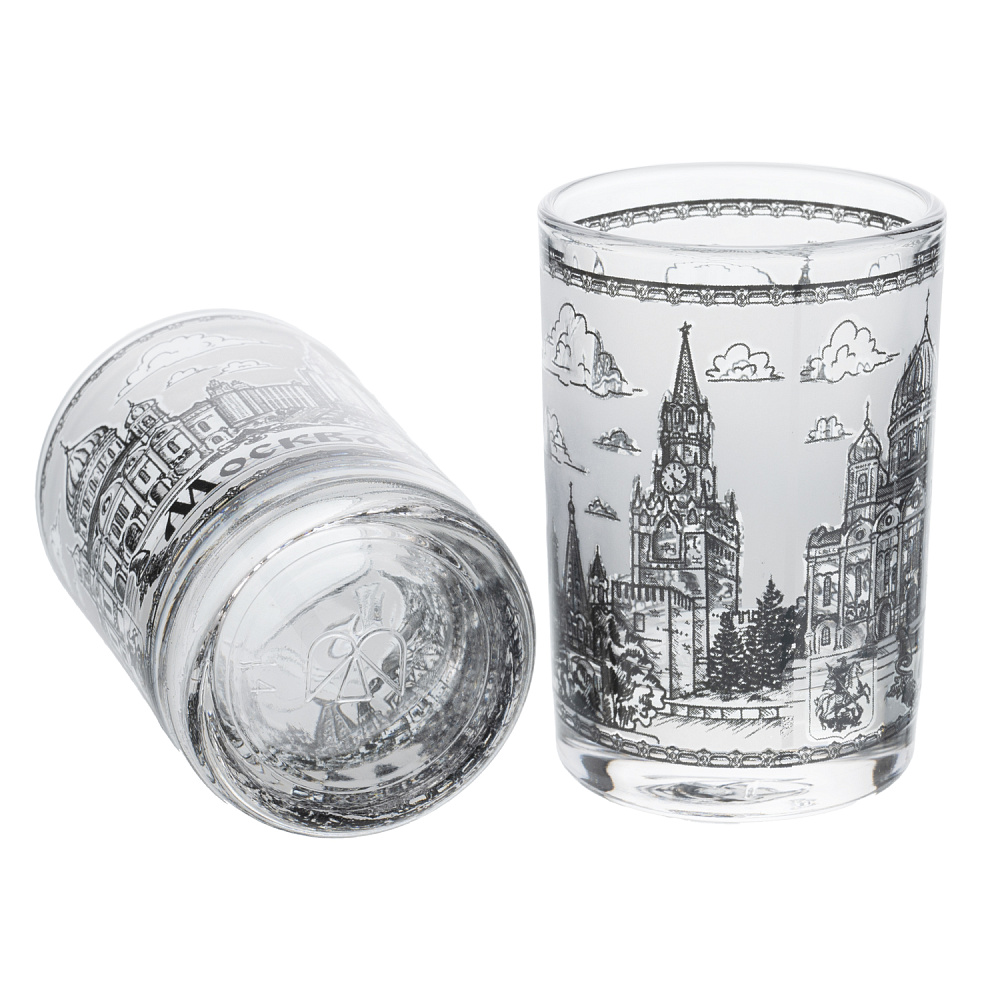 Набор стеклянных стопок «Москва» - интернет магазин Русь Велика я фото 2