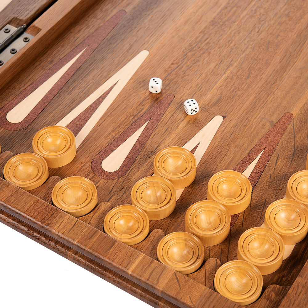 Нарды деревянные из массива морёного дуба «Былинные» - интернет магазин Русь Велика я фото 10