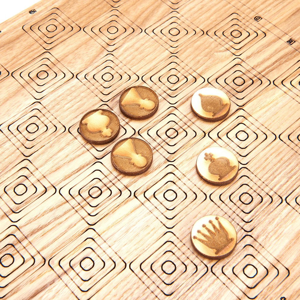 Лото в резном чемодане из ясеня «Арабеска 6» - интернет магазин Русь Велика я фото 6