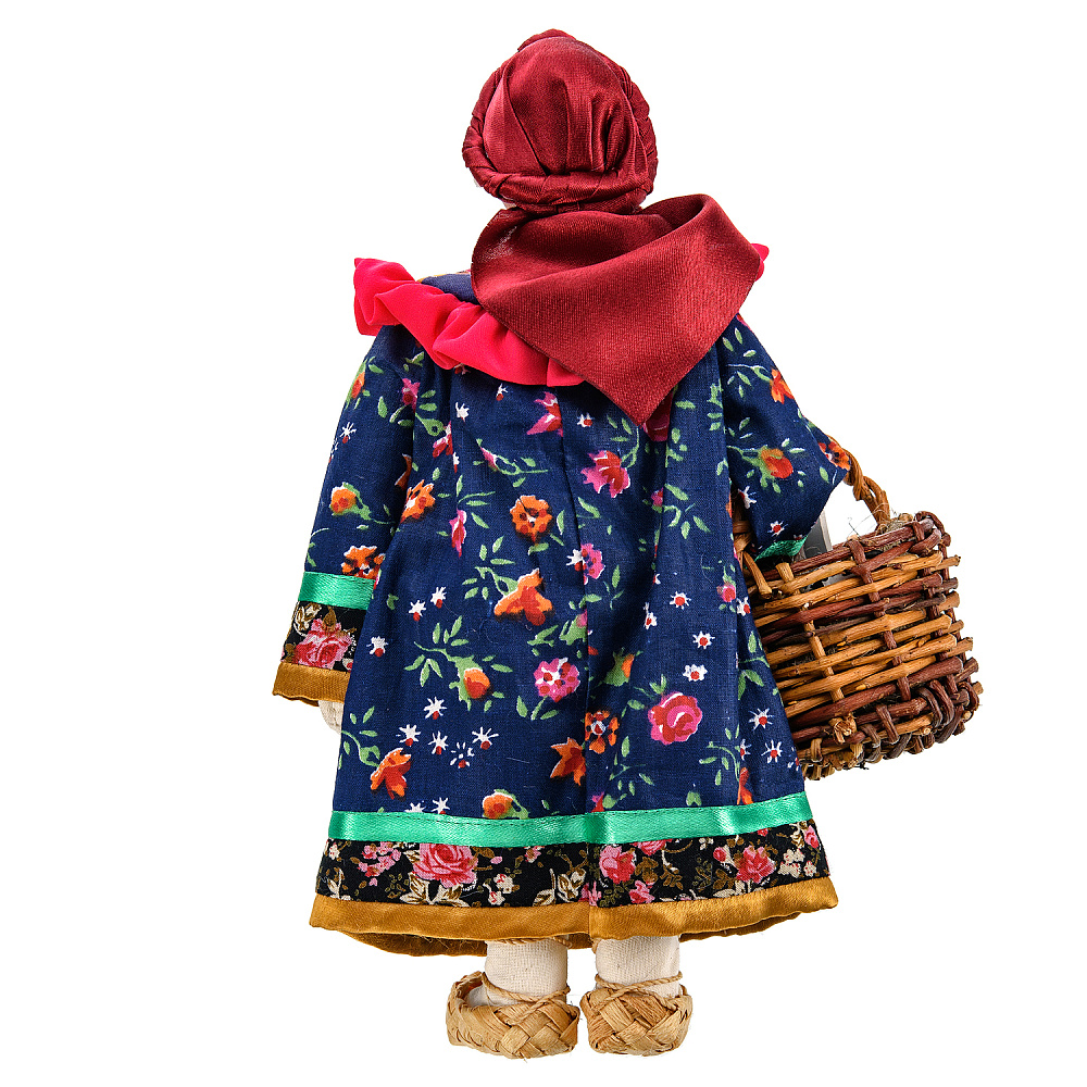 Коллекционная кукла ручной работы «Фрося с гусем» - интернет магазин Русь Велика я фото 3