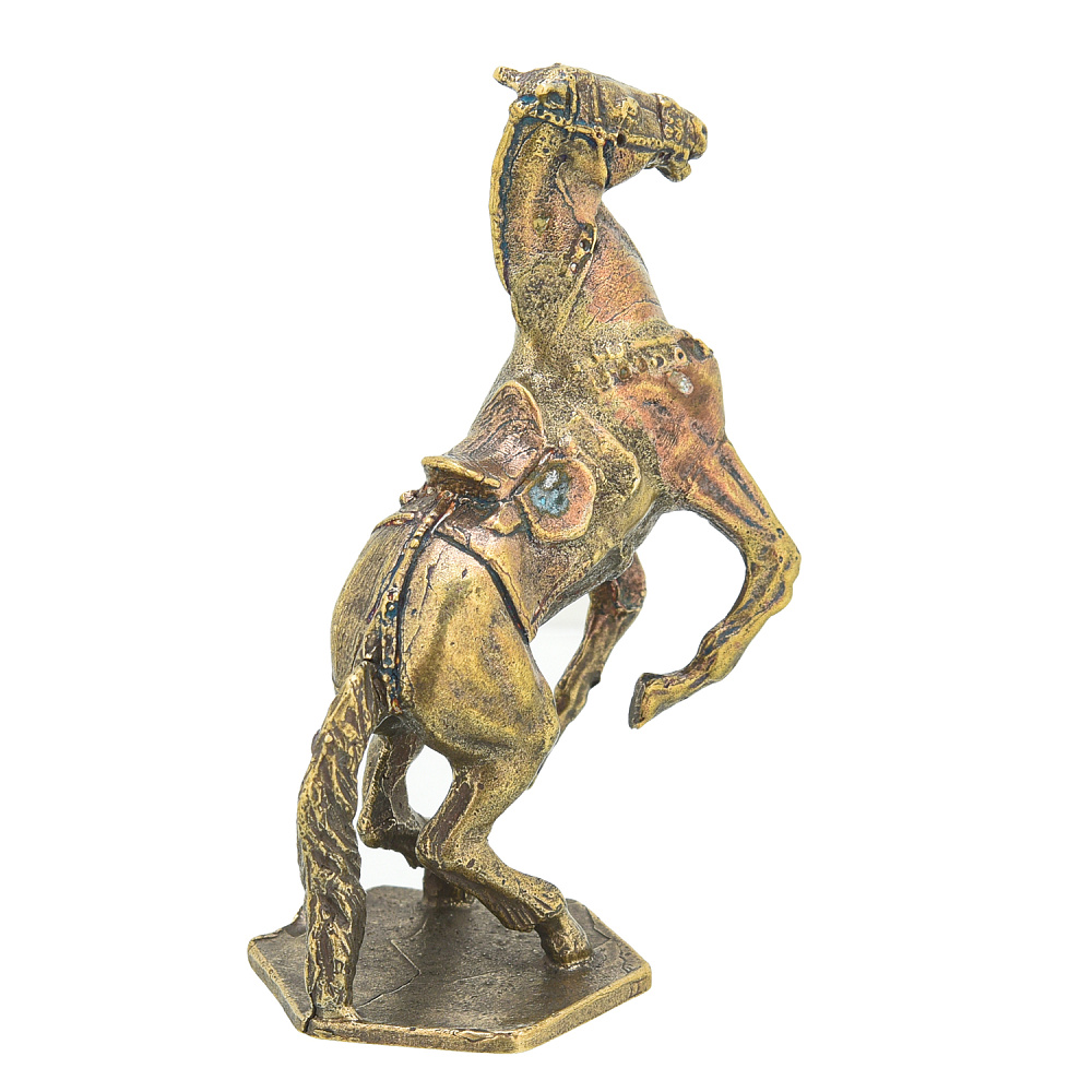 Бронзовая статуэтка «Лошадь. Вздыбленный конь» - интернет магазин Русь Велика я фото 2