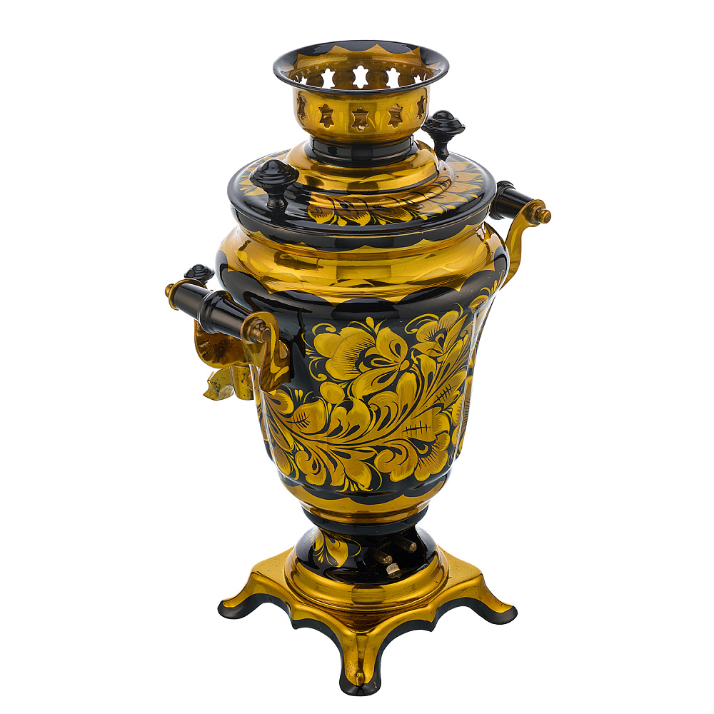 Самовар электрический 1,5 л «Кудрина». Хохлома - интернет магазин Русь Велика я фото 4