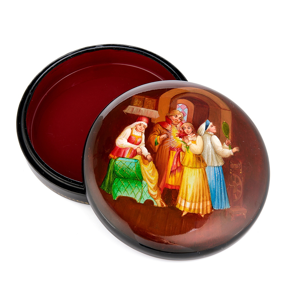 Шкатулка с художественной росписью «Сказки» - интернет магазин Русь Велика я фото 1