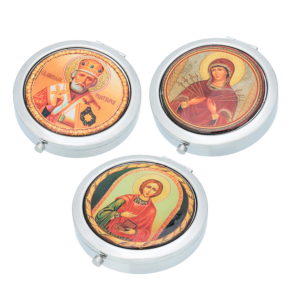 Таблетница «Лики святых» - интернет магазин Русь Велика я 