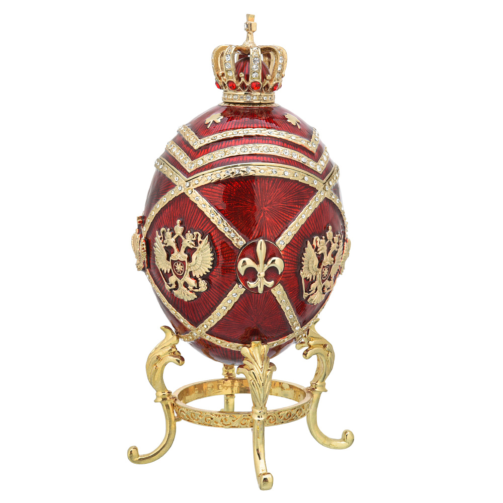 Пасхальное яйцо-шкатулка. Традиции Фаберже - интернет магазин Русь Велика я фото 1
