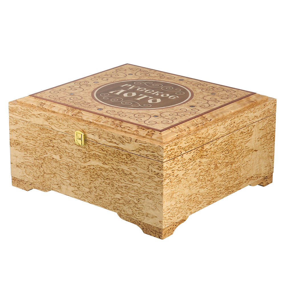 Русское лото в ларце из карельской березы - интернет магазин Русь Велика я фото 2