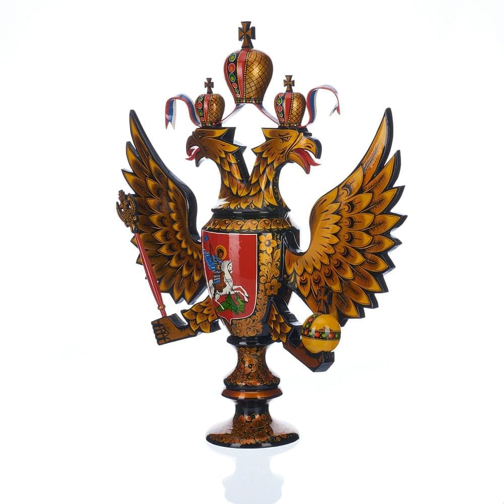 Кубок «Герб России» Хохлома - интернет магазин Русь Велика я фото 5