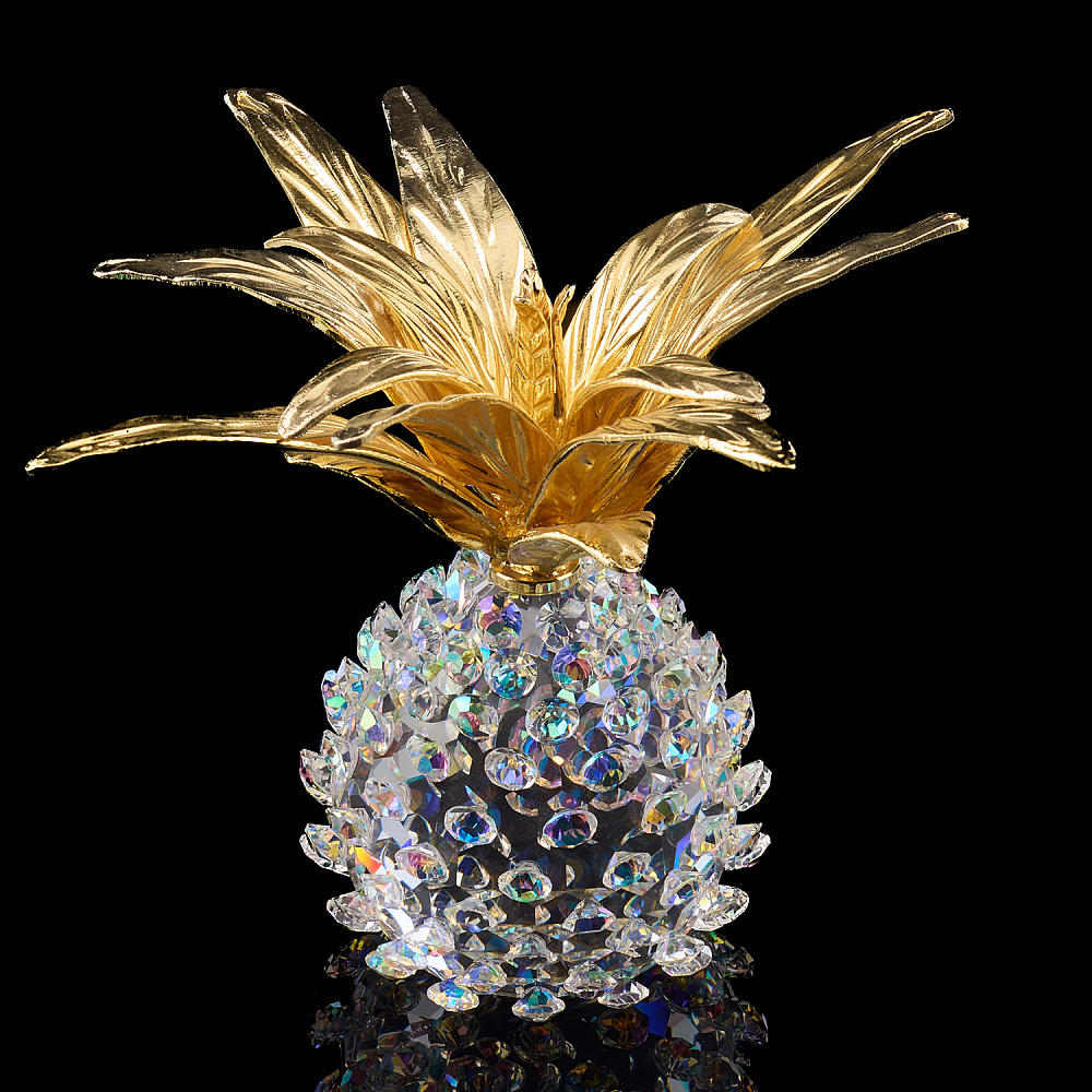 Скульптура из хрусталя «Ананас большой» Asfour Crystal - интернет магазин Русь Велика я фото 1