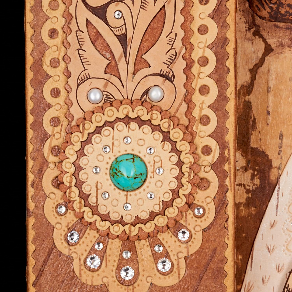 Икона «Святая Троица» 38 х 55 см - интернет магазин Русь Велика я фото 3