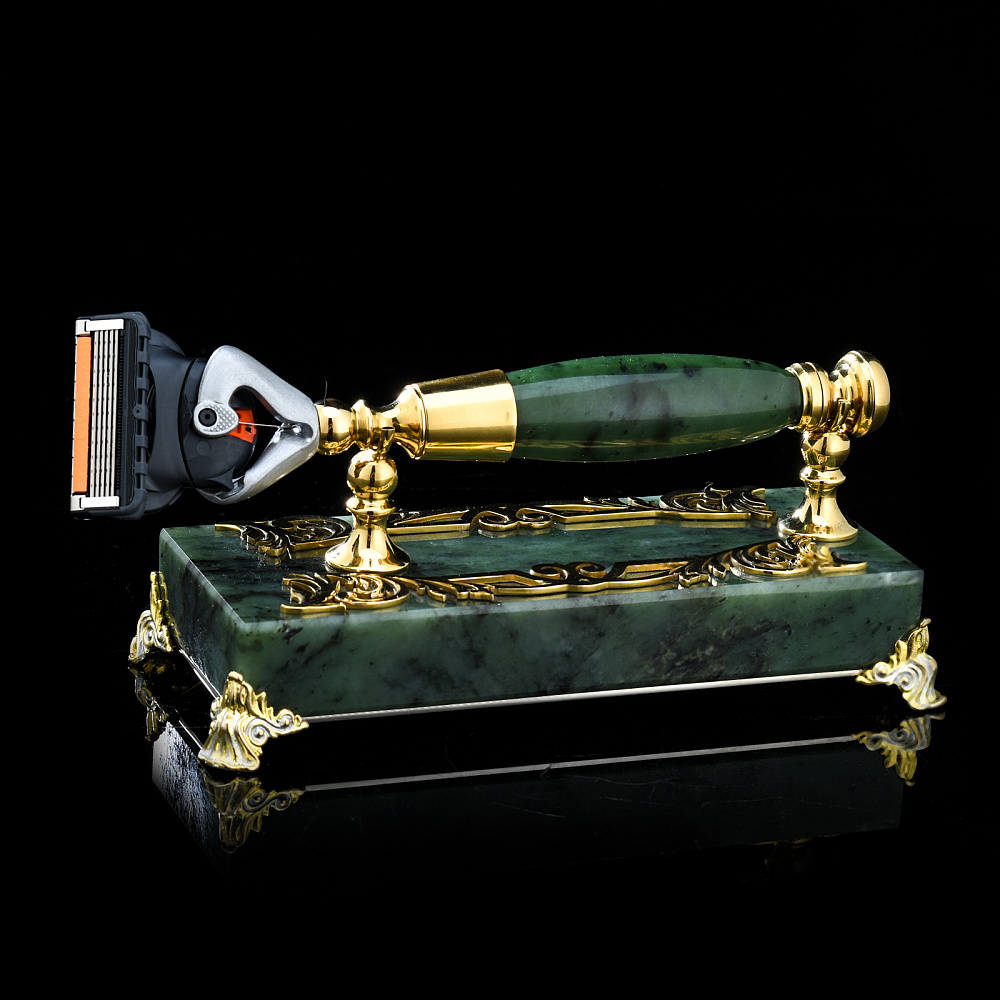 Бритвенный станок «Нефритовый». Златоуст - интернет магазин Русь Велика я фото 2