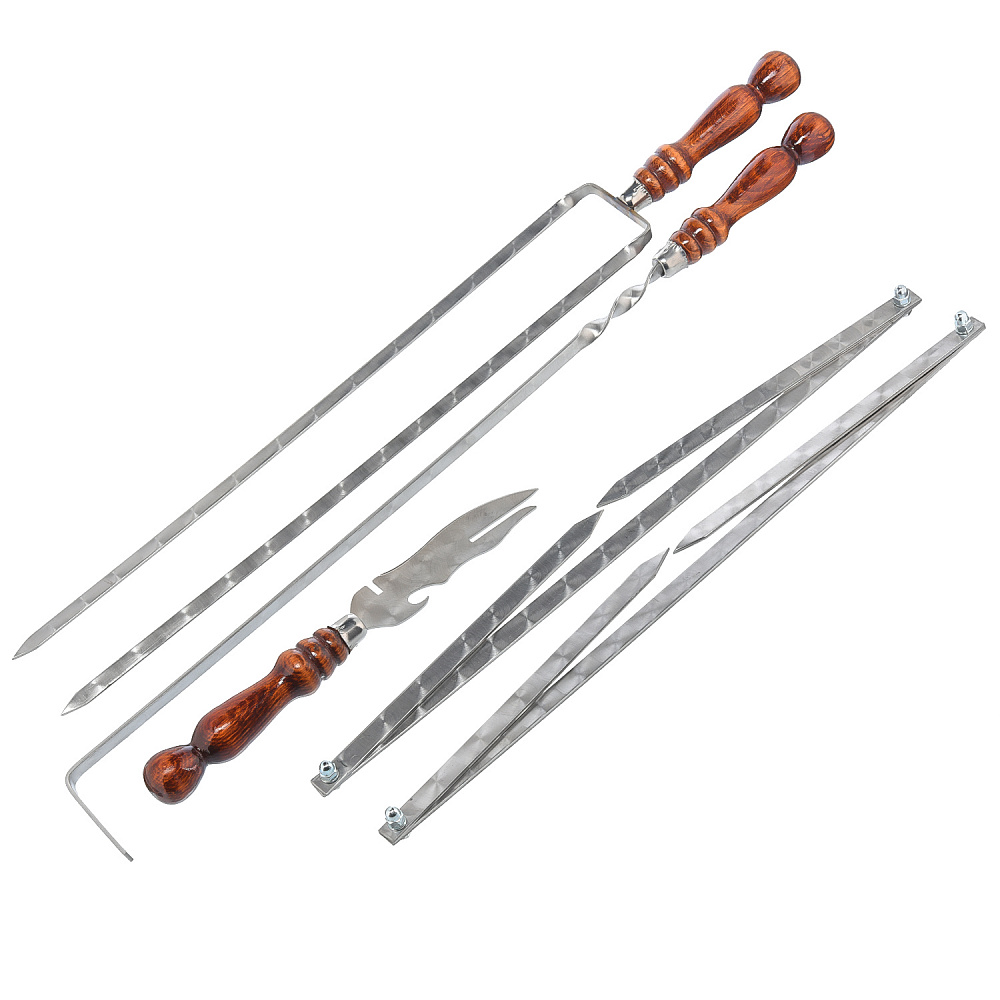 Шашлычный в кожаном футляре «Колчан» малый - интернет магазин Русь Велика я фото 1