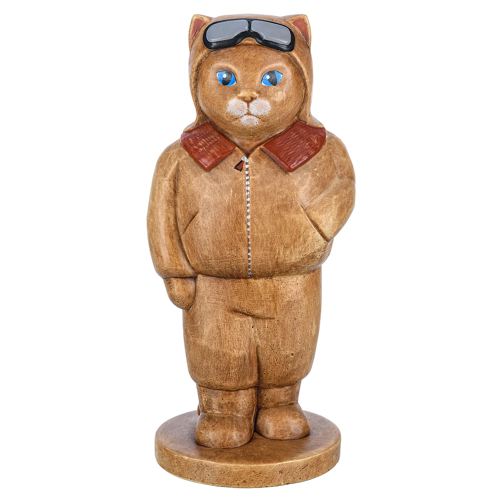 Статуэтка «Кот летчик» - интернет магазин Русь Велика я 