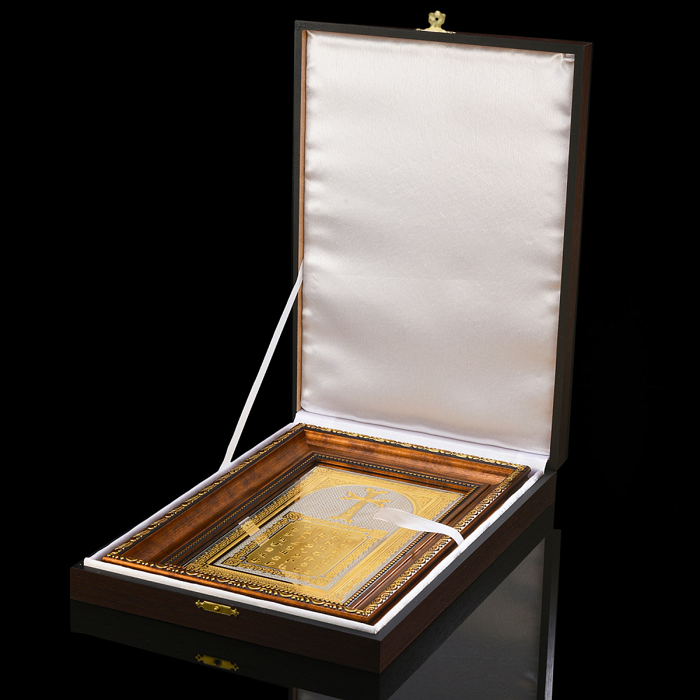 Панно «Хачкар». Златоуст 26х38 см - интернет магазин Русь Велика я фото 1