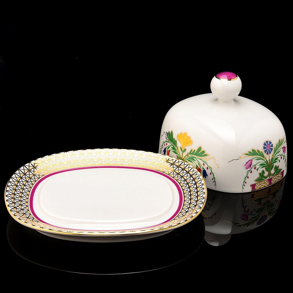 Масленка «Замоскворечье» (форма «Прямоугольная») ИФЗ - интернет магазин Русь Велика я фото 1