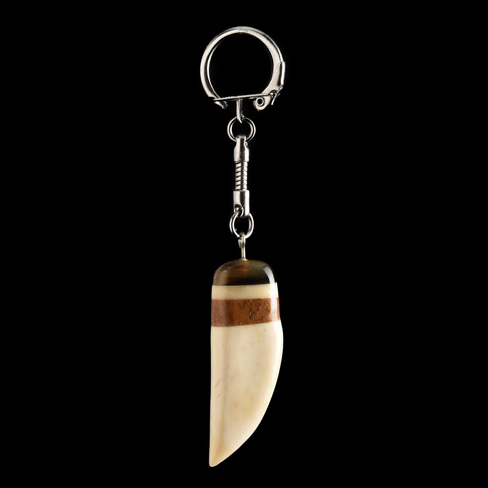 Брелок из бивня мамонта «Клык» - интернет магазин Русь Велика я фото 1
