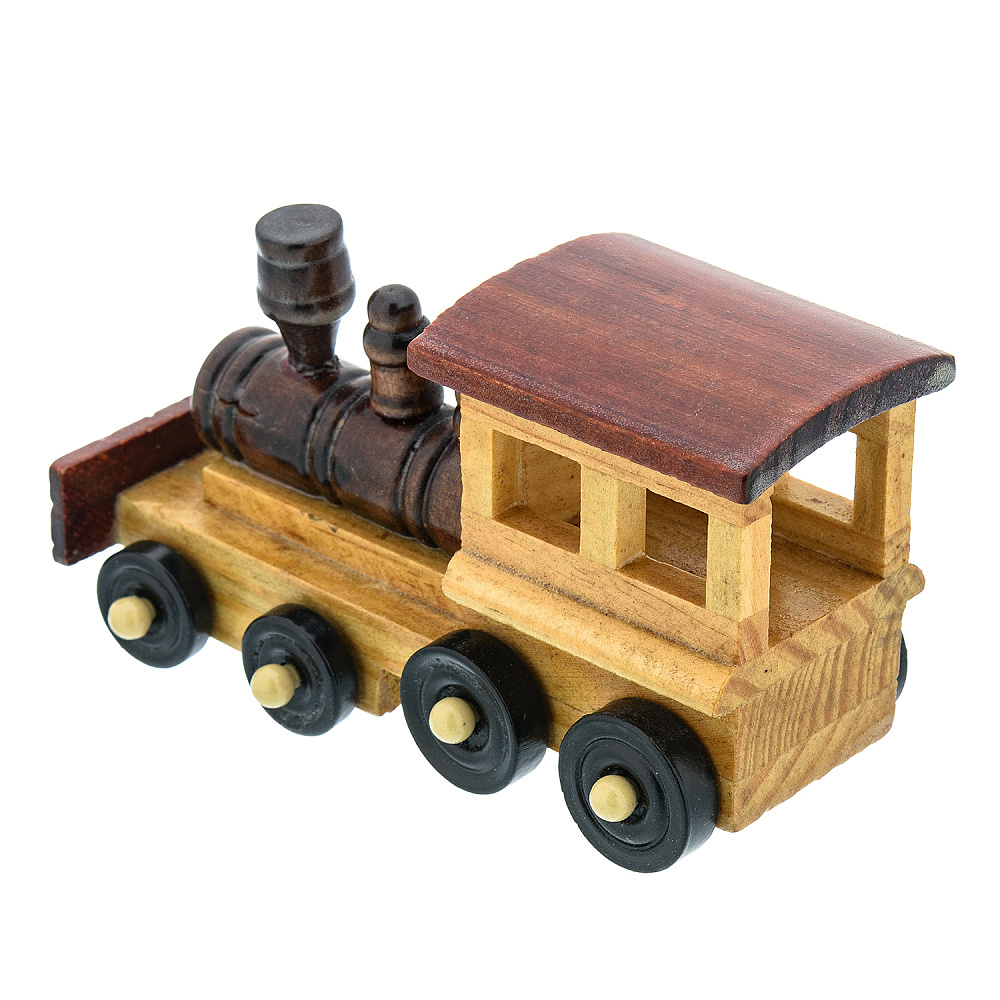 Деревянная игрушка «Паровоз» - интернет магазин Русь Велика я фото 2