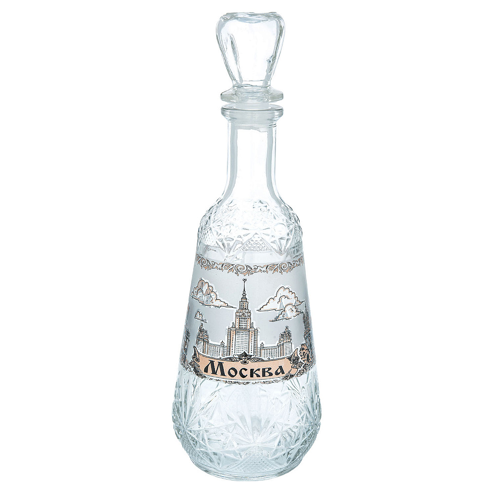 Графин стеклянный «Москва» - интернет магазин Русь Велика я 