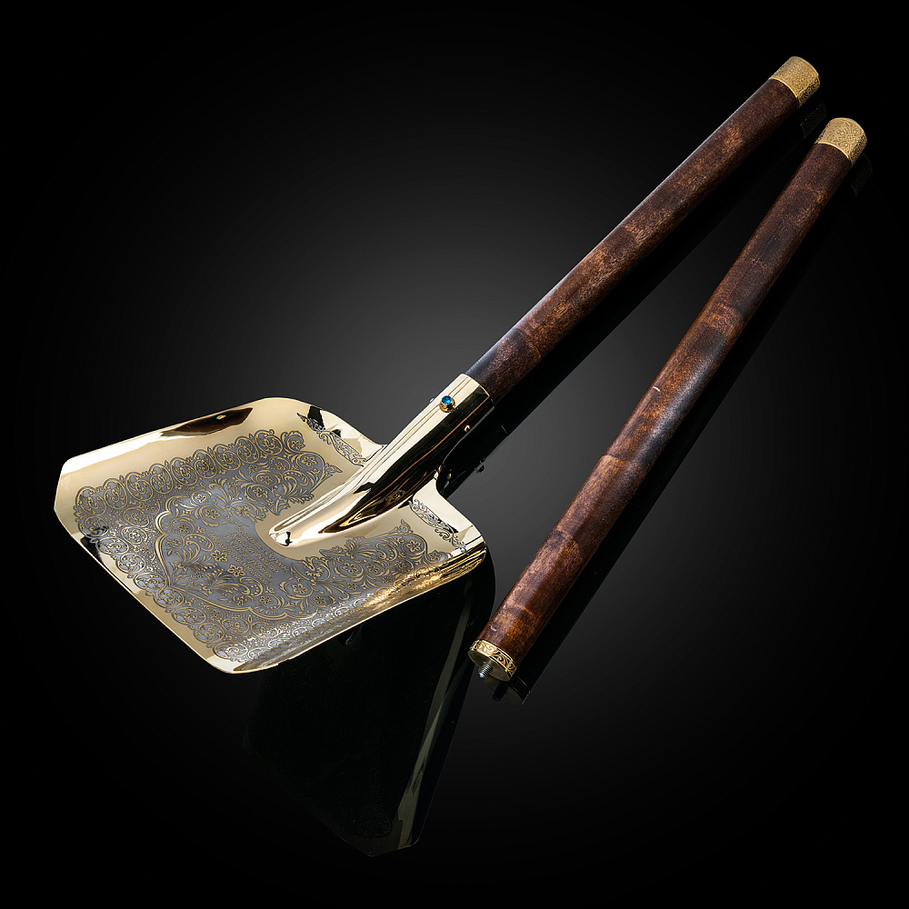 Лопата сувенирная «Денежная». Златоуст - интернет магазин Русь Велика я фото 5