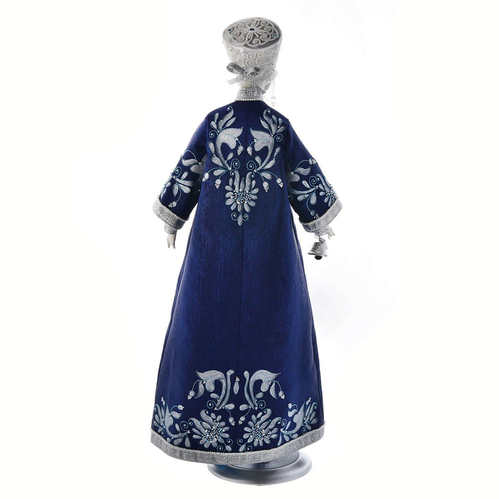 Интерьерная фарфоровая кукла ручной работы «Зима» - интернет магазин Русь Велика я фото 2